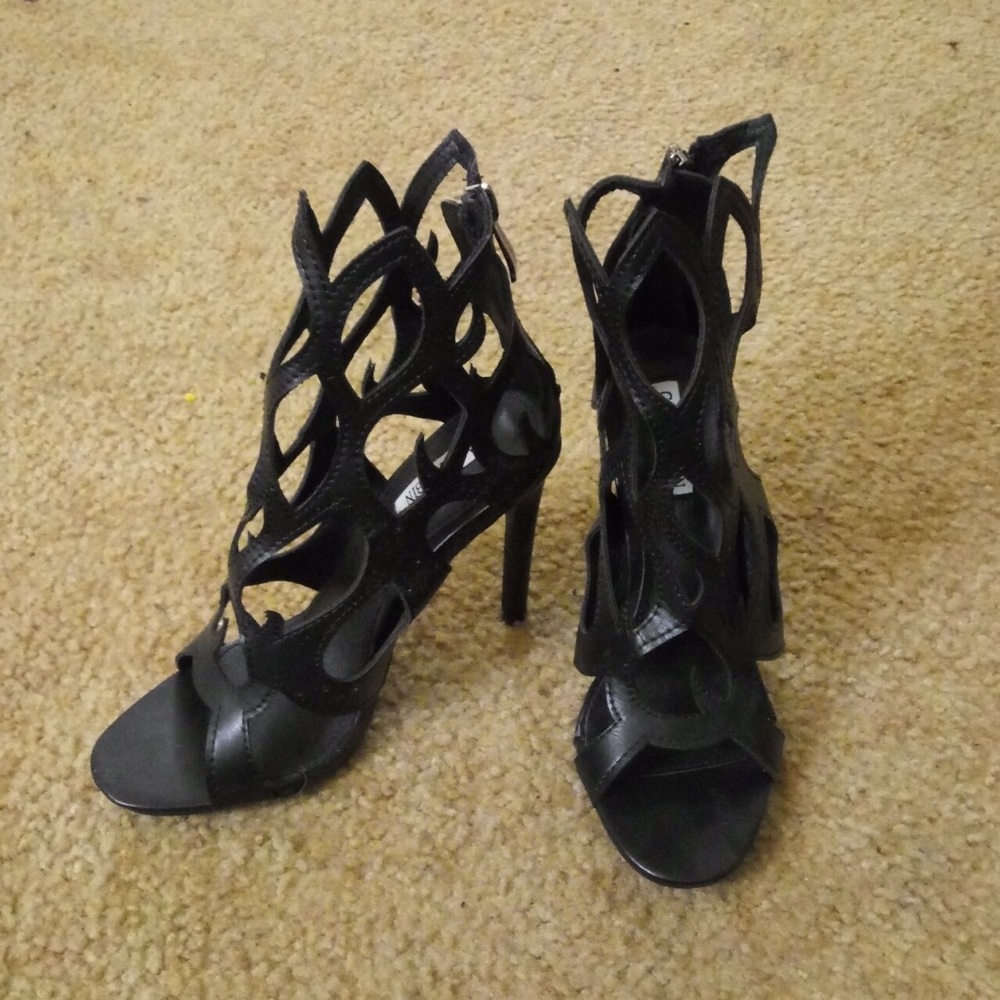 Black heels